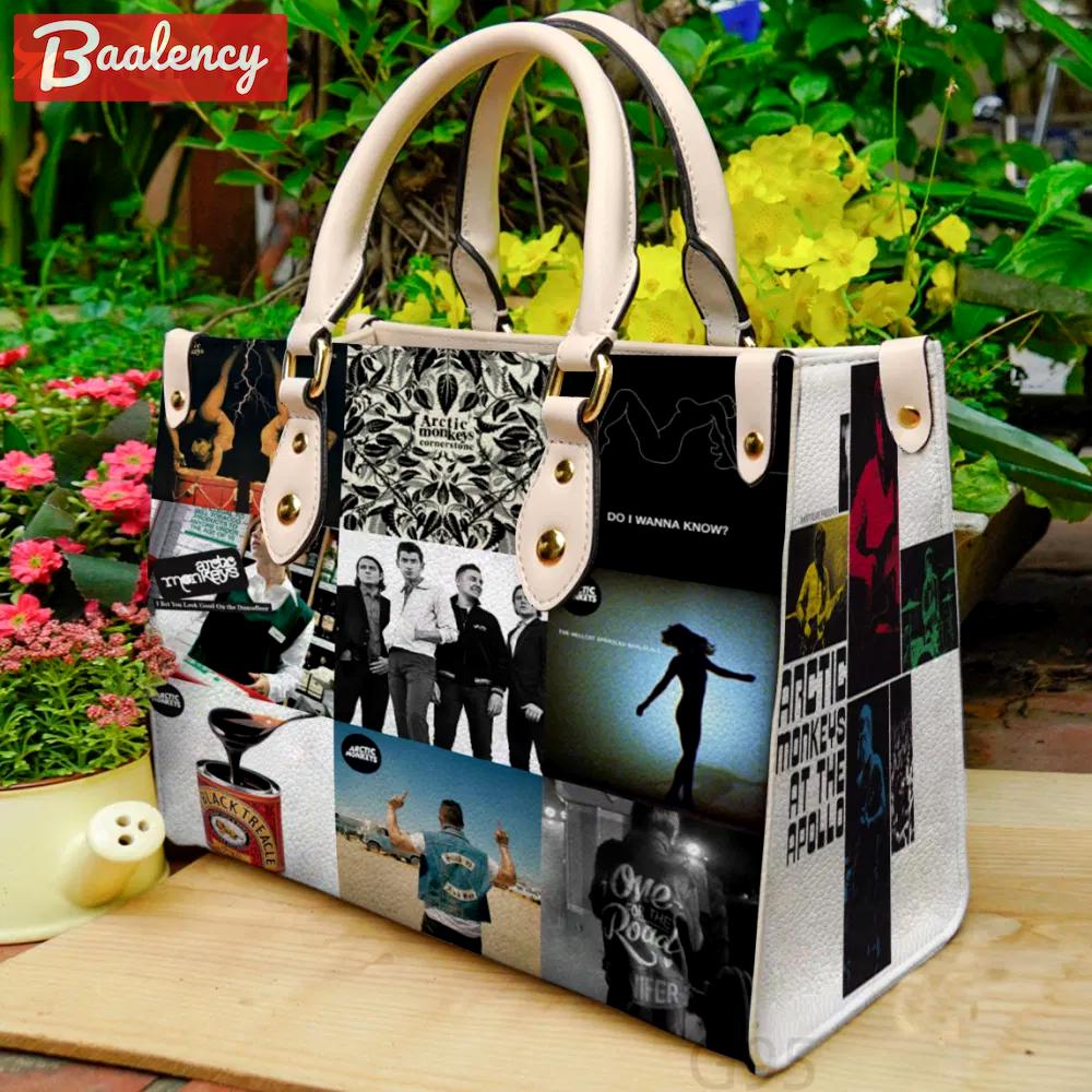Arctic monkeys leather bag g95 1152 Women Leather Hand Bag