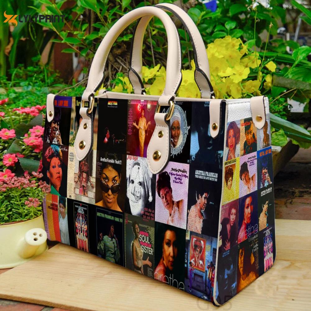 Aretha franklin leather bag for women gift 1472 Women Leather Hand Bag