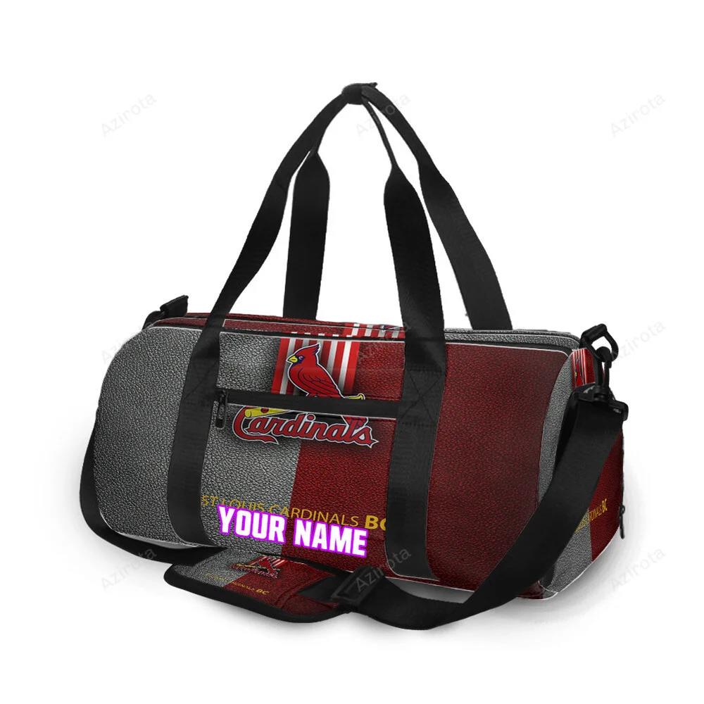 Arizona cardinals logo v2 personalized name travel bag gym bag 650 Travel Bag