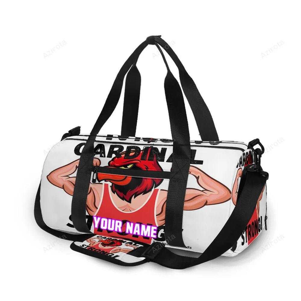 Arizona cardinals strong personalized name travel bag gym bag 976 Travel Bag