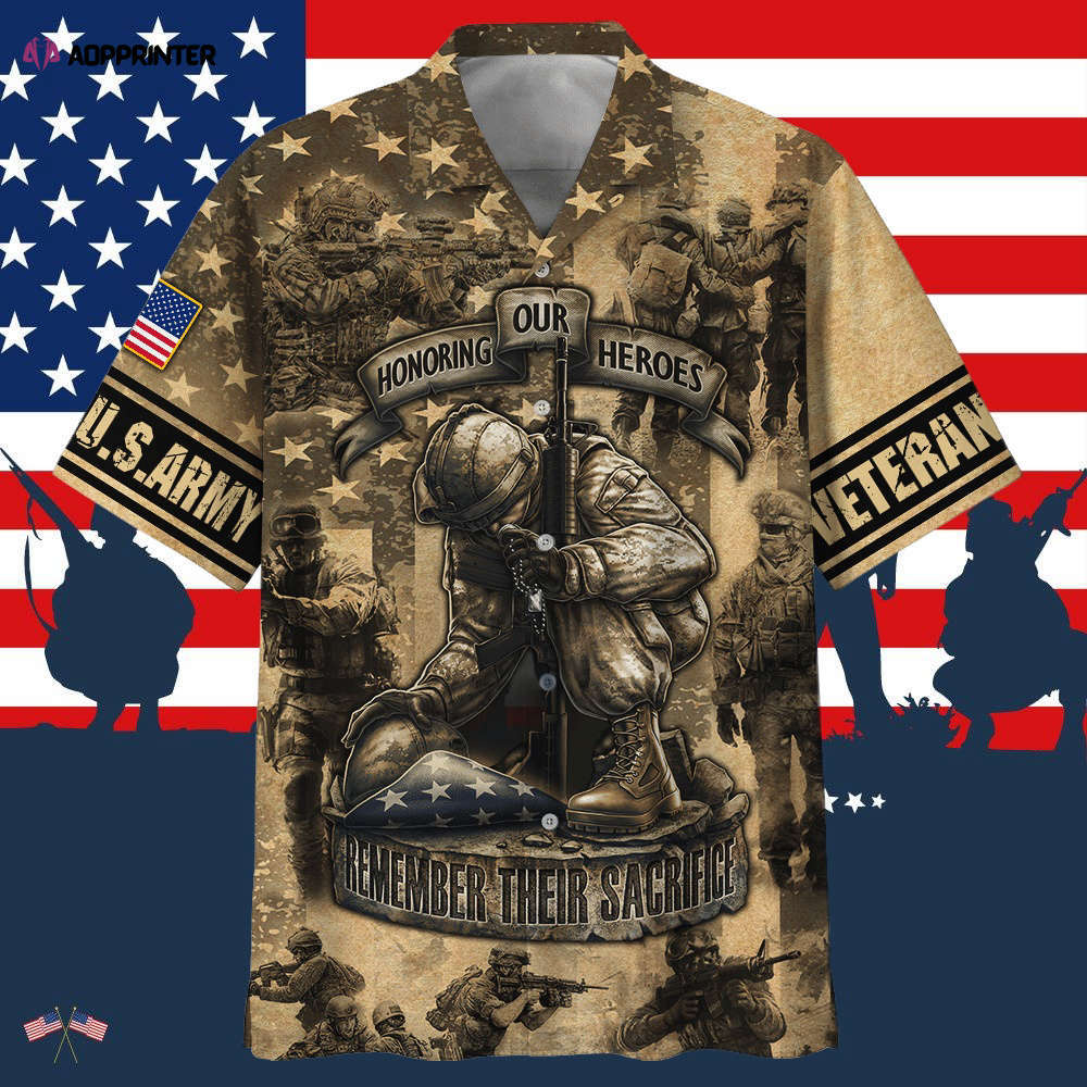 Army eagle all gave some some gave hawaiian shirt Hawaii Shirt