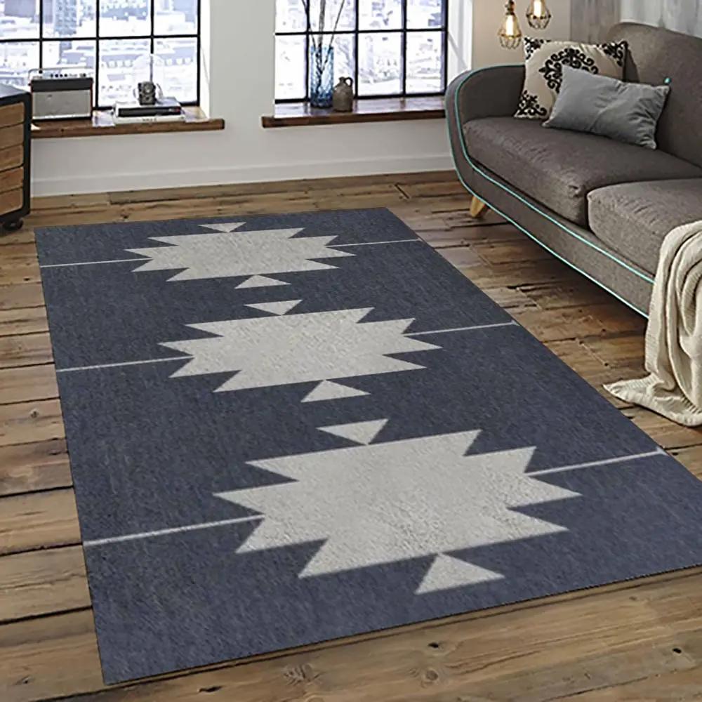Aztec southwestern geometric shape pattern carpet area rug best gift for home decor event gift asg89 Rectangle Rug