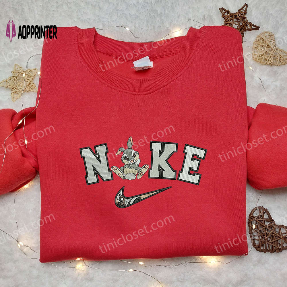 Baby bugs bunny x nike embroidered shirt cartoon disney looney tunes & merrie melodies Embroidered Shirt