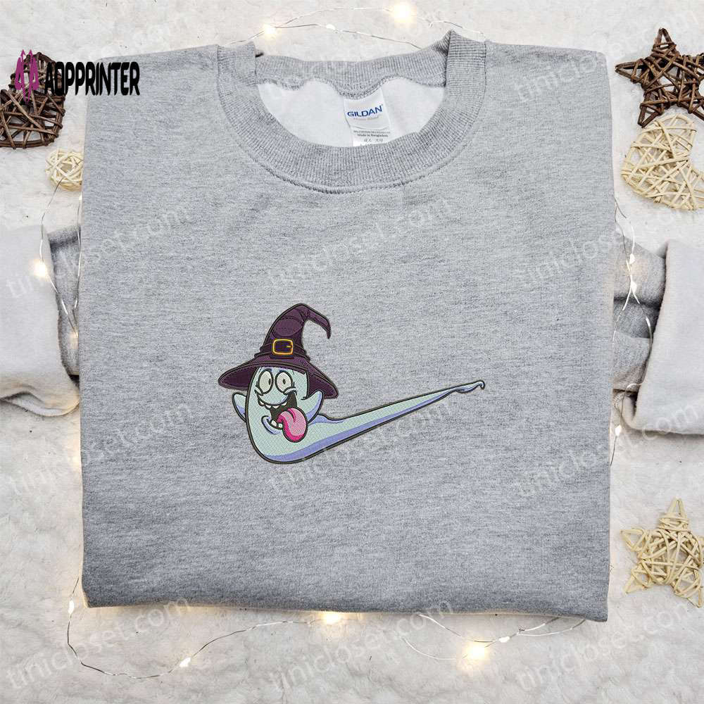 Baby witcher x swoosh embroidered sweatshirt – perfect halloween gift for family Embroidered Shirt