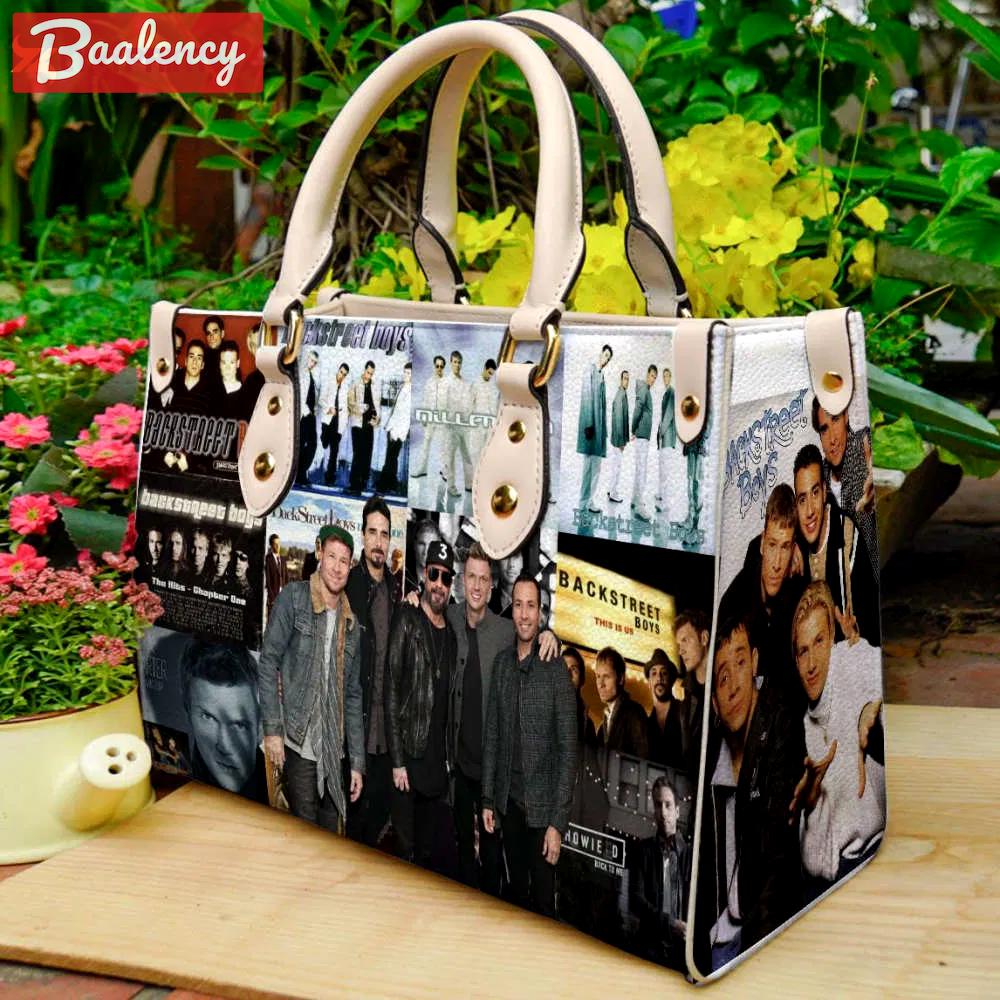 Backstreet boys leather handbag gift for women 4720 Women Leather Hand Bag