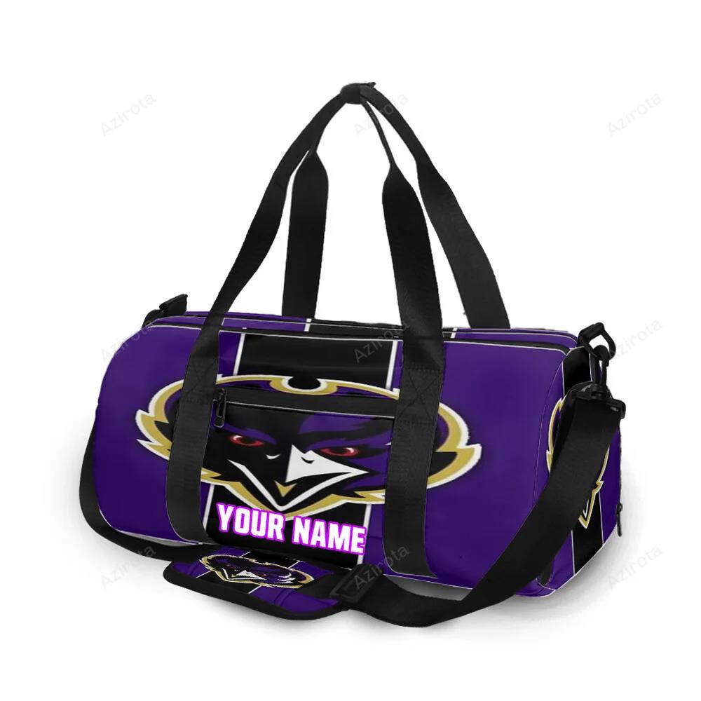 Baltimore ravens logo12 personalized name travel bag gym bag 1047 Travel Bag
