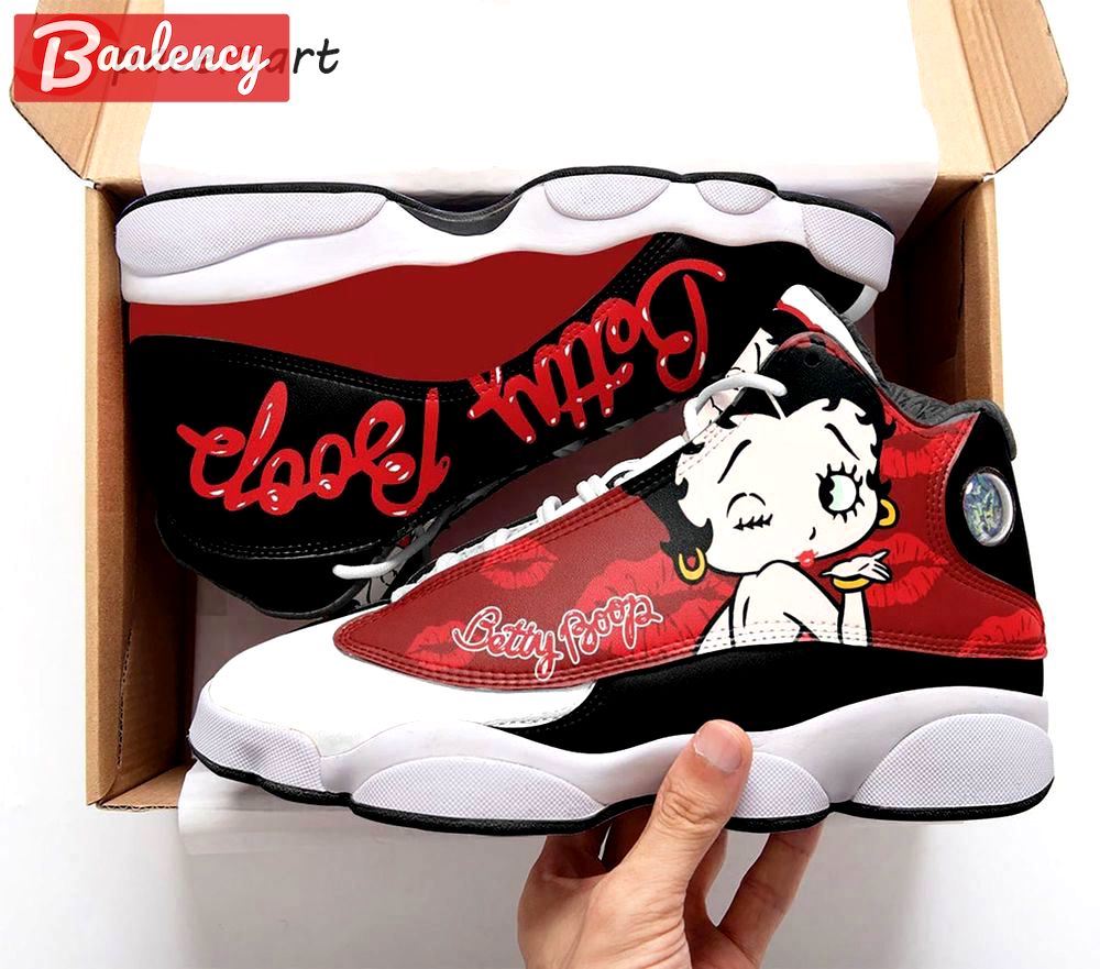 Betty boop air jordan 13 film sneakers sport shoes running shoes top gifts Air Jordan 13