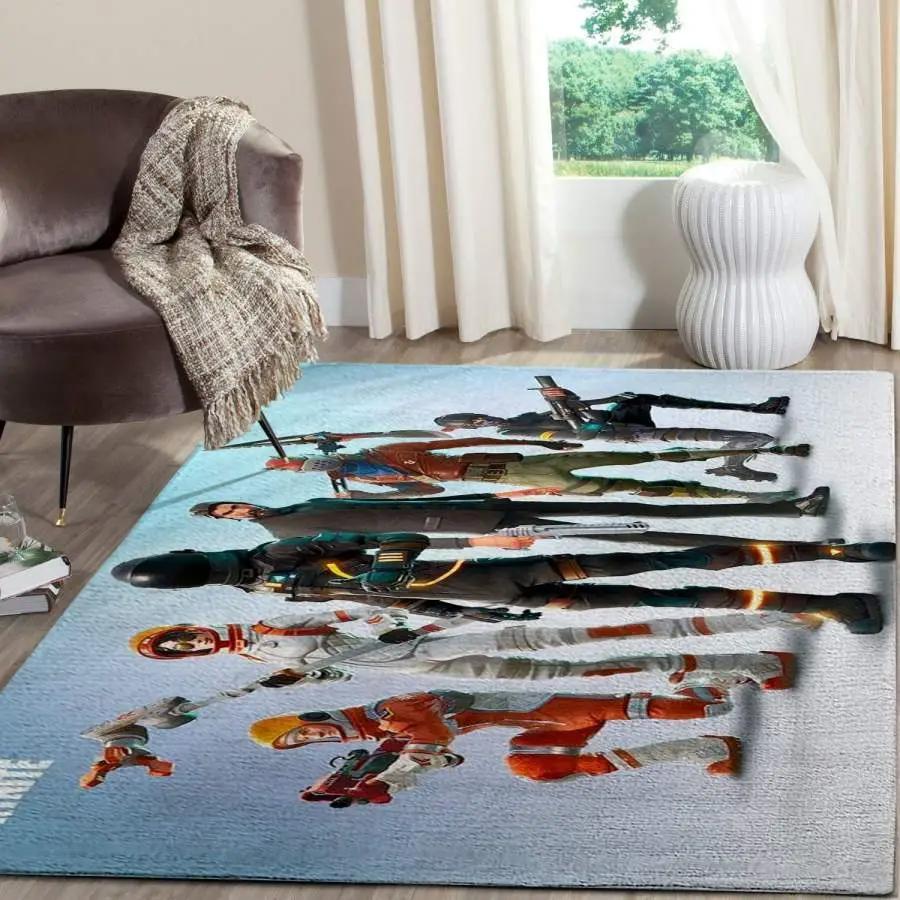Birthday raccoon pattern print area rug living room rug home decor Rectangle Rug