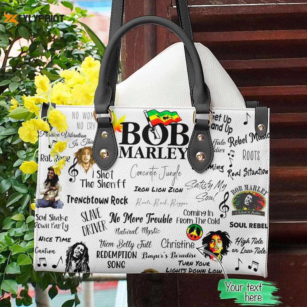 Bob marley leather handbag gift for women 507 Women Leather Hand Bag