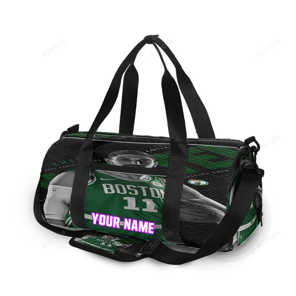 Boston celtics enes freedom1 personalized name travel bag gym bag 113 Travel Bag