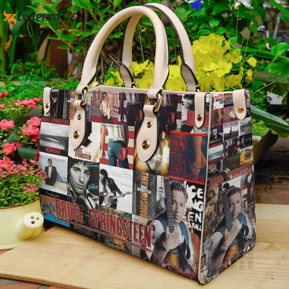 Bruce springsteen 1 leather handbag gift for women 4308 Women Leather Hand Bag