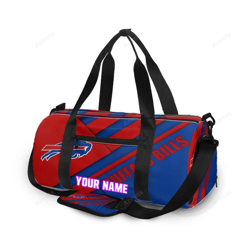 Buffalo bills logo v15 personalized name travel bag gym bag 743 Travel Bag
