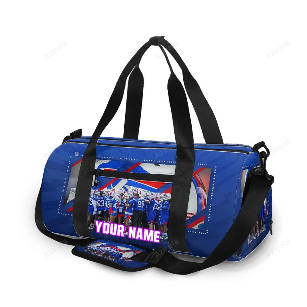Buffalo bills players v1 personalized name travel bag gym bag 1016 Travel Bag