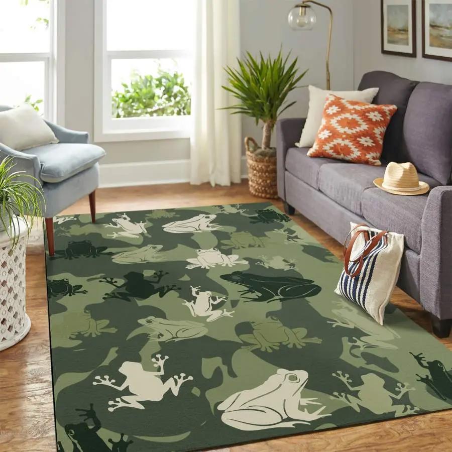 Bull dog wearing glassses area rug living room rug home decor cute animal print floor decor 190909 Rectangle Rug
