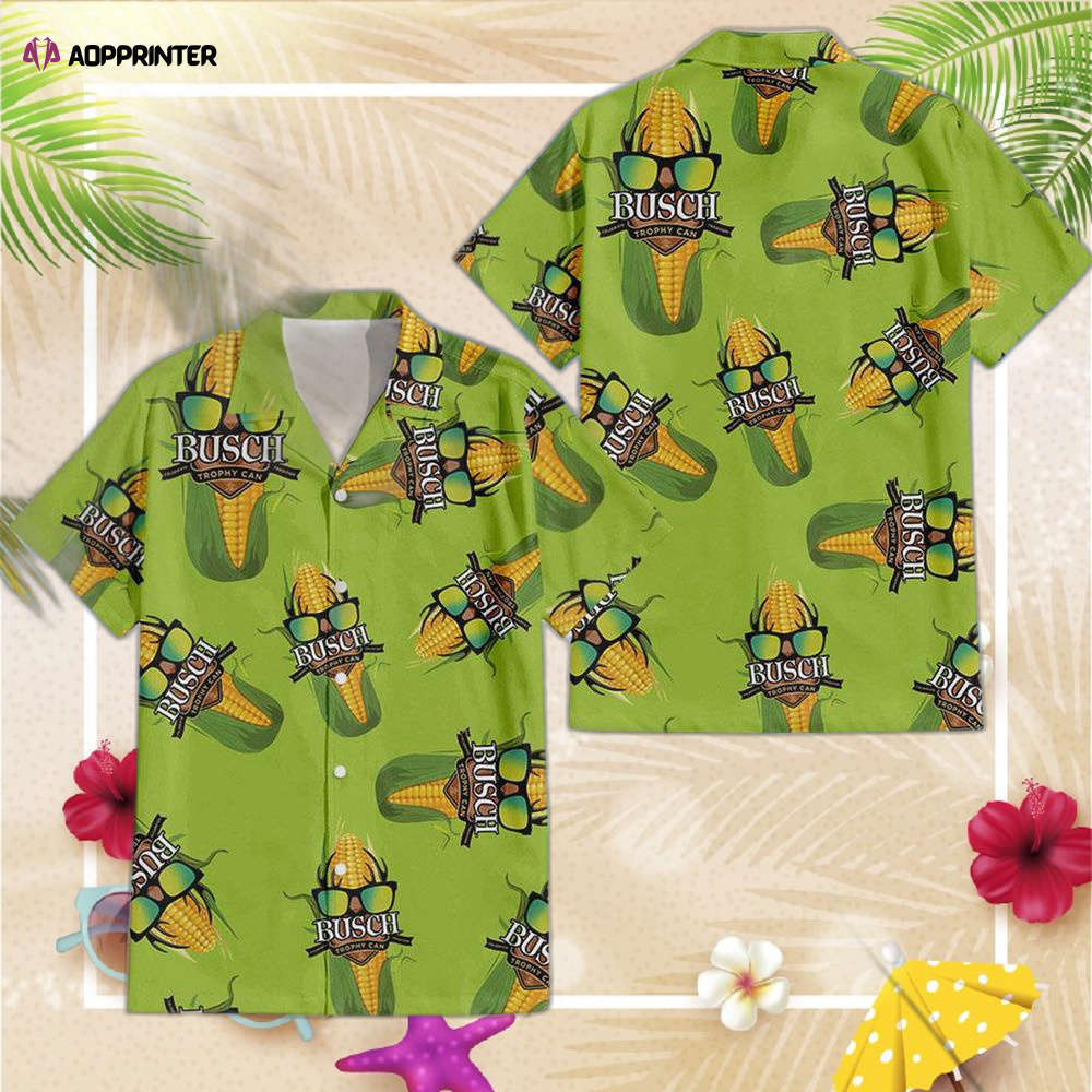 Busch light corn hawaiian shirt for men women Hawaii Shirt