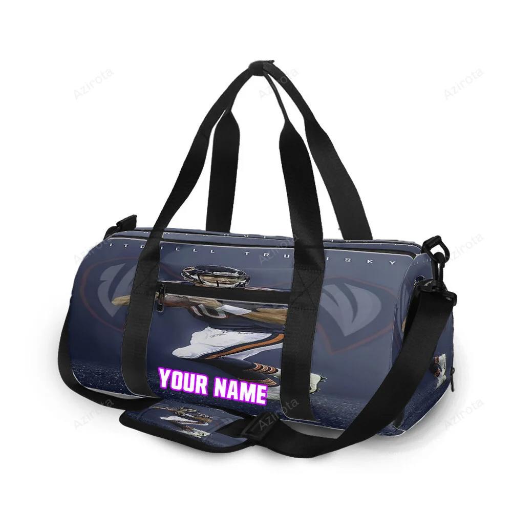 Chicago bears mitch trubisky1 personalized name travel bag gym bag 1374 Travel Bag