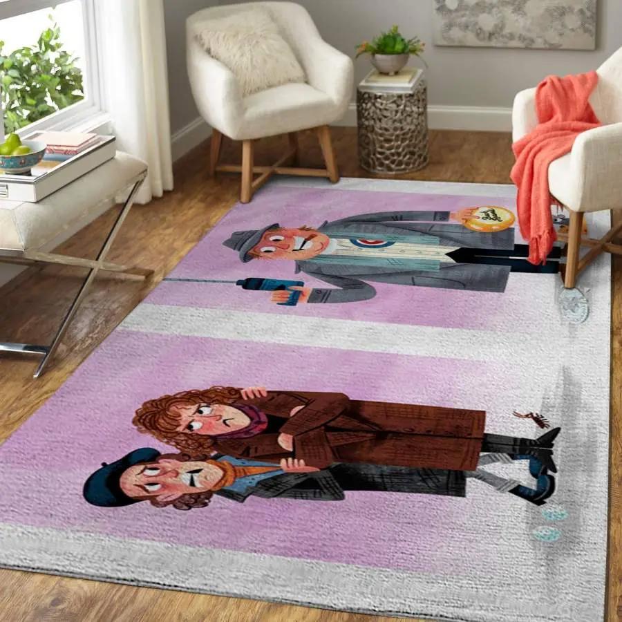 Chihuahua dot pattern print area rug living room rug home decor Rectangle Rug