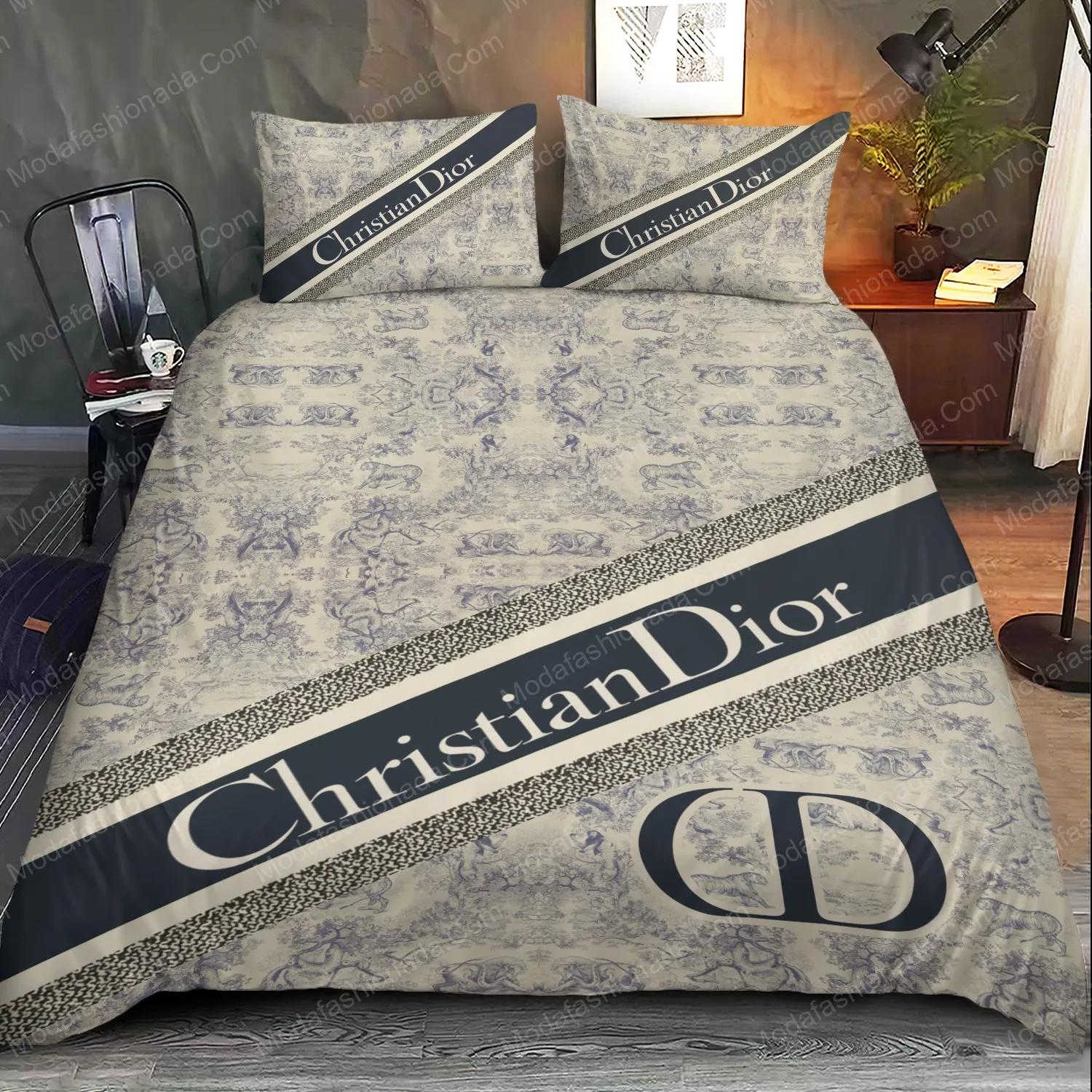 Christian dior  s Bedding Sets sheets bed linen duvet bedroom idea bedspread bedclothes covers blankets home decor