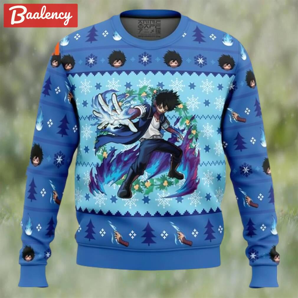 Christmas dabi my hero academia ugly christmas sweater Christmas Ugly Sweater