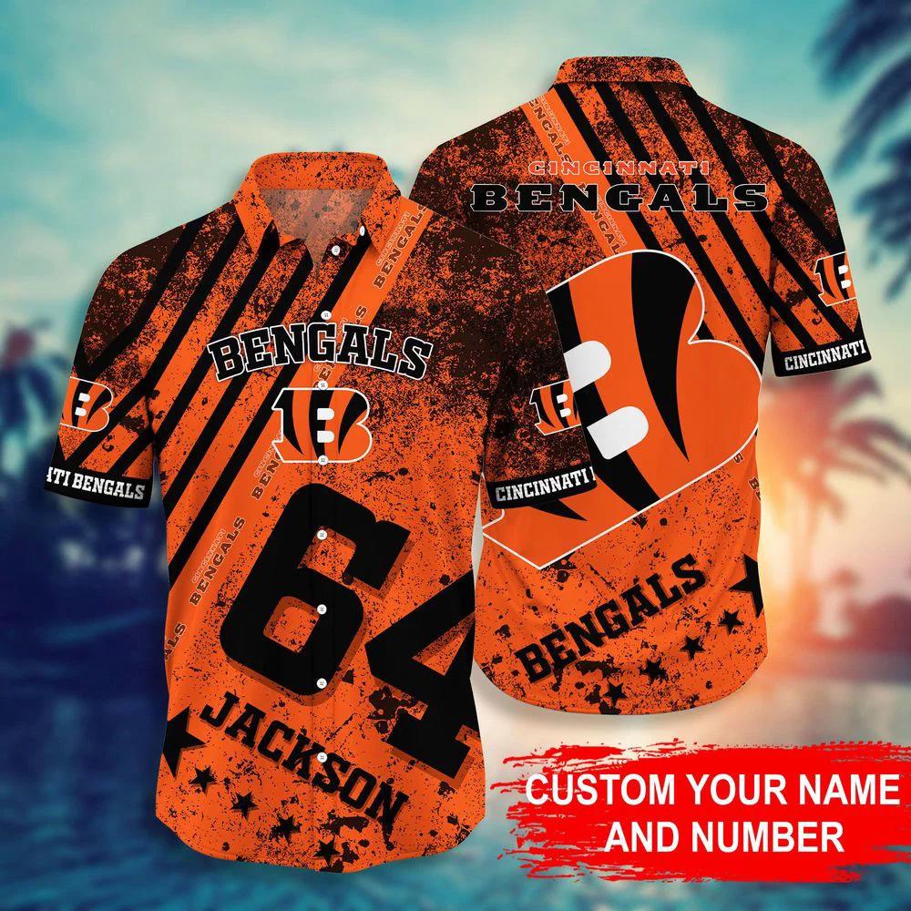 Cincinnati bengals nfl-personalized hawaii shirt style hot trending Hawaii Shirt