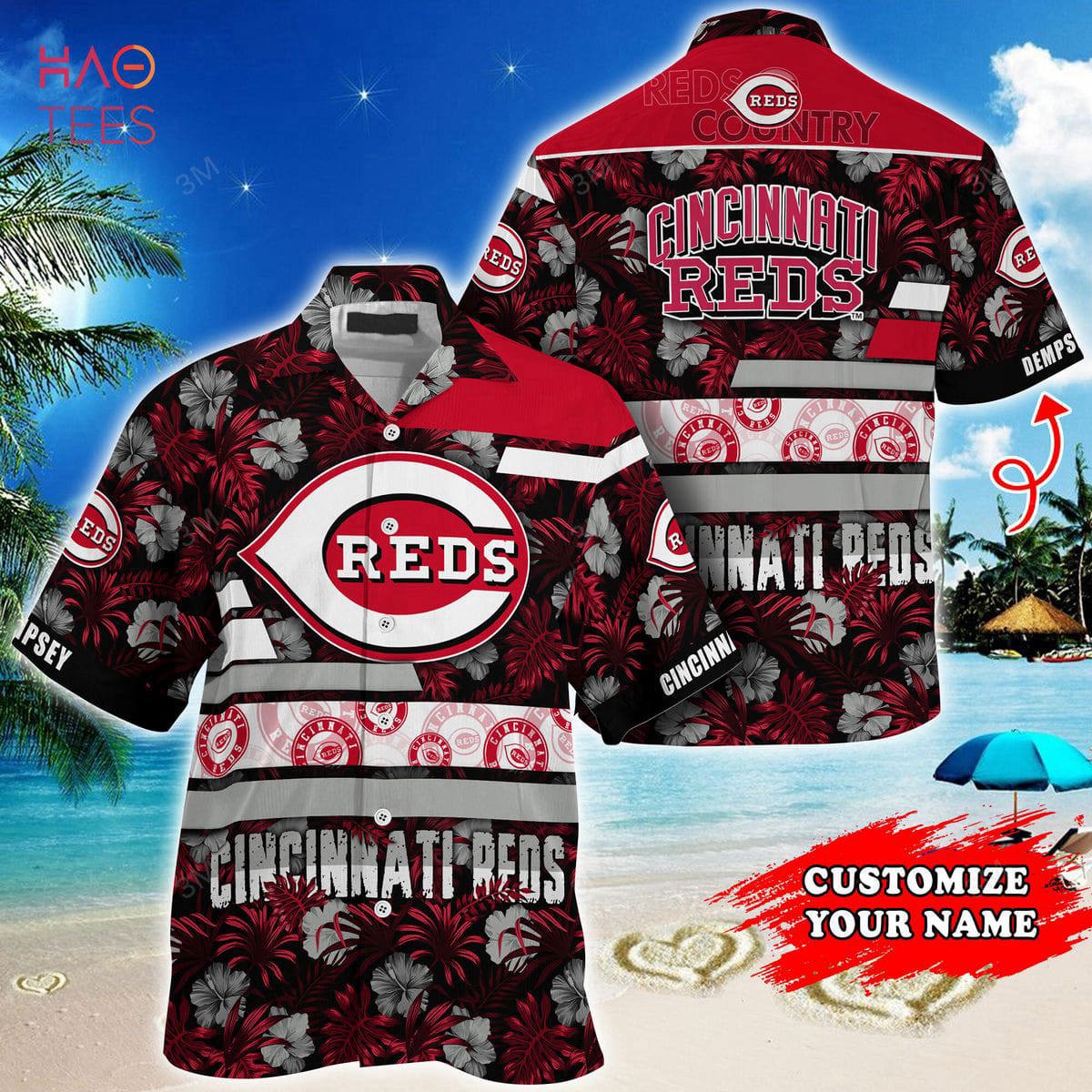 Cincinnati reds mlb-super hawaiian shirt summer 2023 dark coconuts style 01 Hawaii Shirt