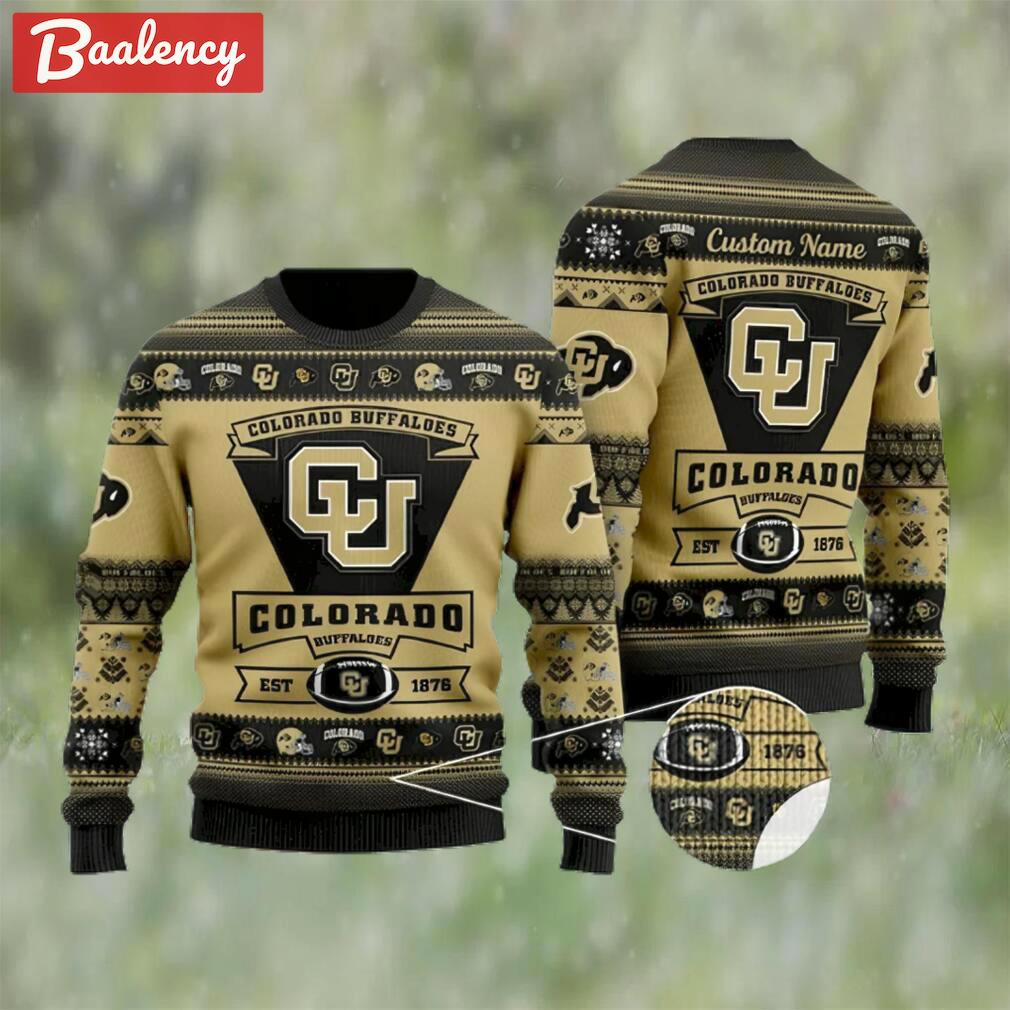 Colorado buffaloes men?s basketball ugly christmas sweater Christmas Ugly Sweater