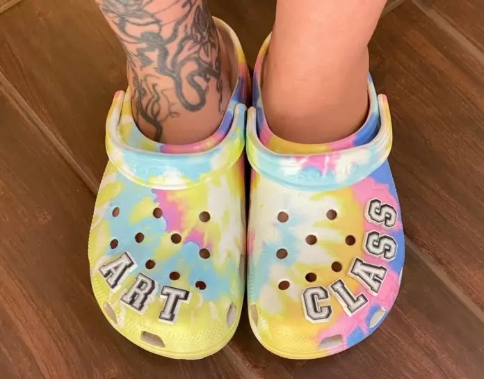 Crocs outfit - art class tie dye art teacher crocs crocband clog shoes for men women - 51 Crocs Outfit
