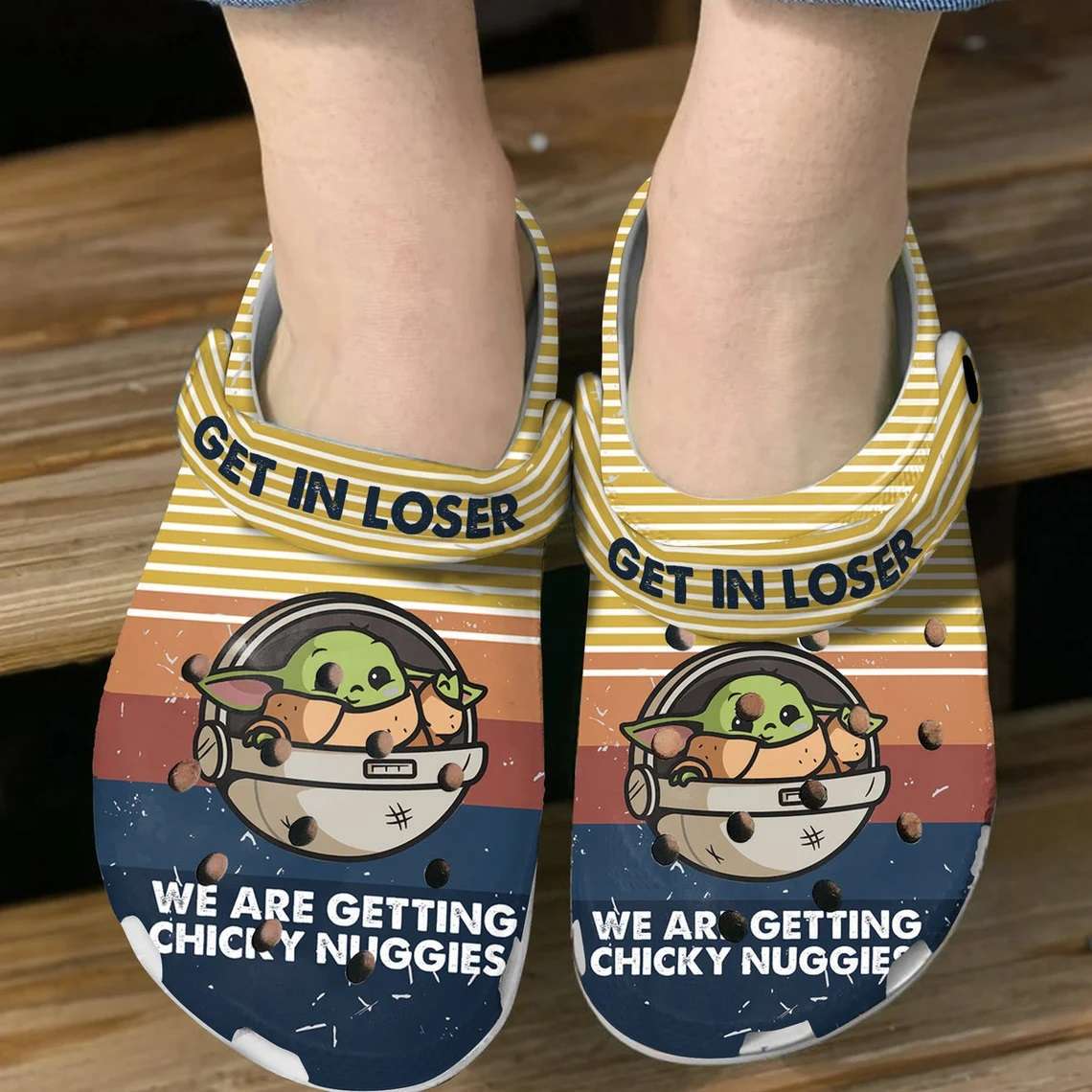 Crocs outfit - baby yoda get in loser star wars crocs clogs crocband shoes - 158 Crocs Outfit