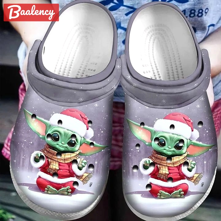 Crocs outfit - baby yoda in santa claus suit crocs crocband clog shoes for men women - 162 Crocs Outfit