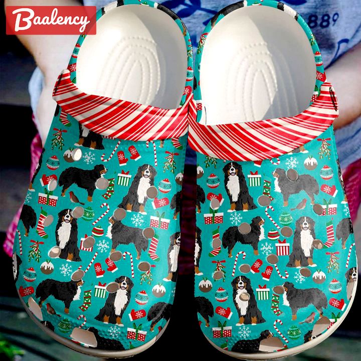 Crocs outfit - bernese mountain christmas pattern crocs crocband clog shoes for men women - 226 Crocs Outfit