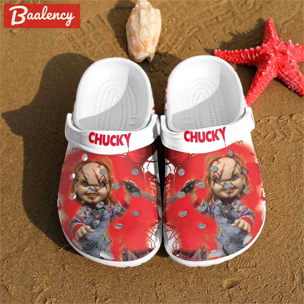 Crocs outfit - child’s play chucky doll horror halloween movie crocs clogs crocband shoes - 372 Crocs Outfit