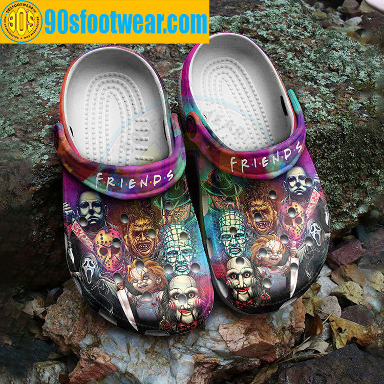 Crocs outfit - colorful friends and chucky crocs halloween custom classic clog - 401 Crocs Outfit