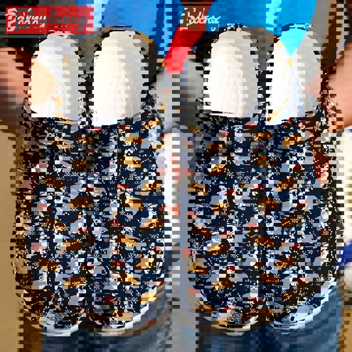 Crocs outfit - corgi dog christmas pattern crocs crocband clog shoes for men women - 410 Crocs Outfit