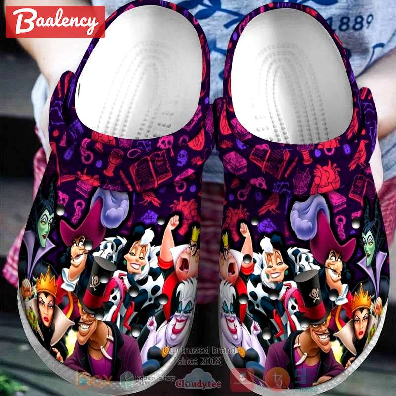 Crocs outfit - disney villains halloween purple crocs clogs crocband shoes - 625 Crocs Outfit