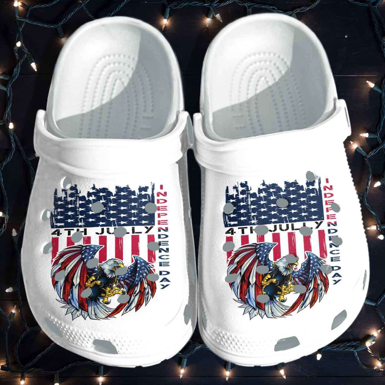 Crocs outfit - eagle usa 4th july independence day crocs crocs crocband clogs - 663 Crocs Outfit