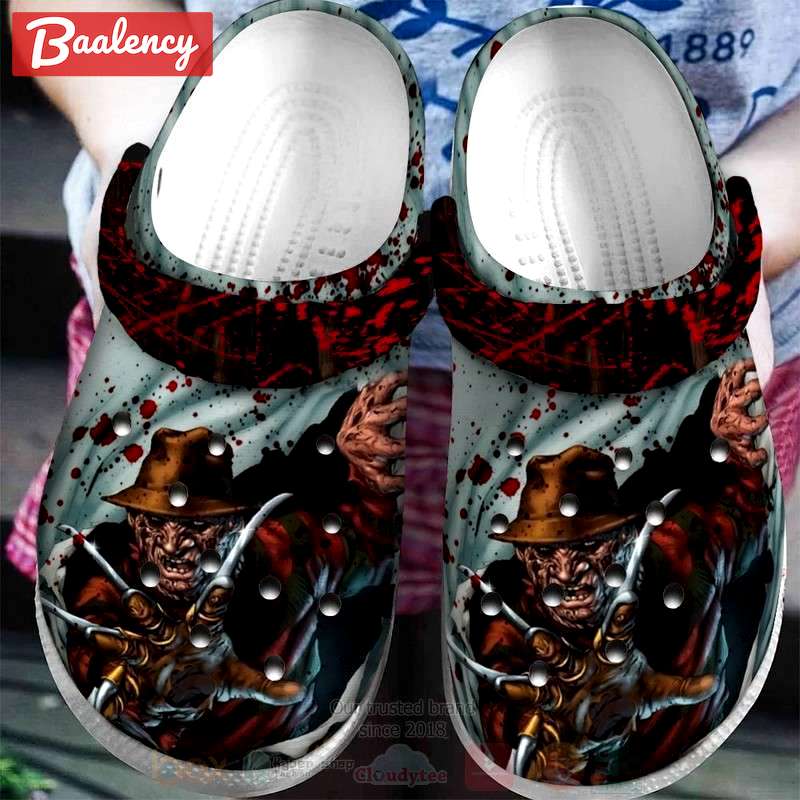 Crocs outfit - freddy krueger a nightmare on elm street blue blood halloween crocs crocband clogs shoes - 726 Crocs Outfit