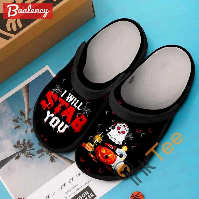 Crocs outfit - ghost nurse i will stab you halloween crocs crocband clogs shoes - 762 Crocs Outfit
