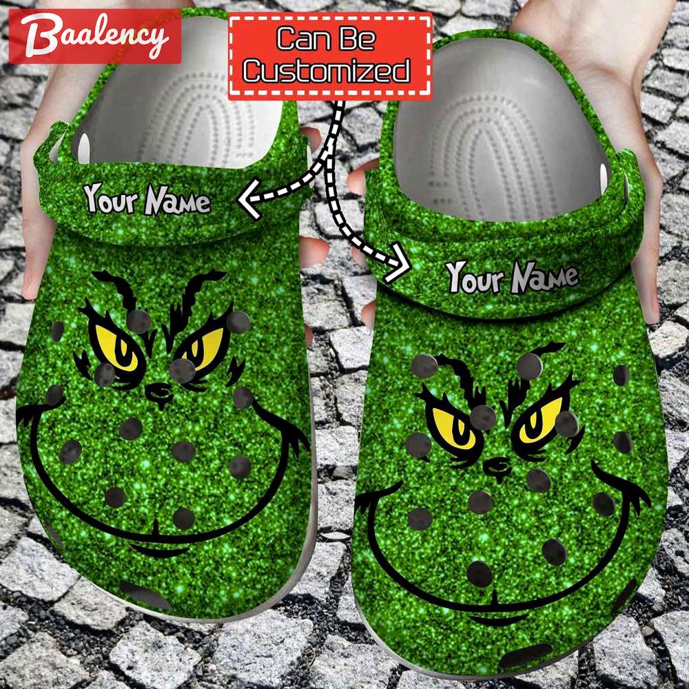 Crocs outfit - grinch christmas light custom name crocs clogs crocband shoes - 793 Crocs Outfit