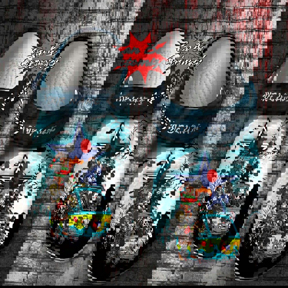 Crocs outfit - halloween crocs personalized dallas cowboys horror friends van with clown retro scary movie villains clogs crocband shoes - 886 Crocs Outfit