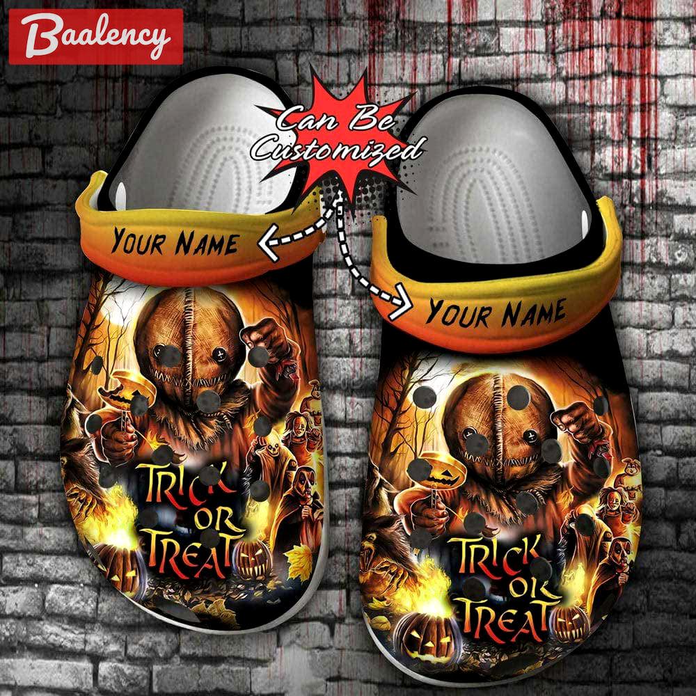 Crocs outfit - halloween crocs personalized halloween horror movie scary pumpkin clogs crocband shoes - 903 Crocs Outfit