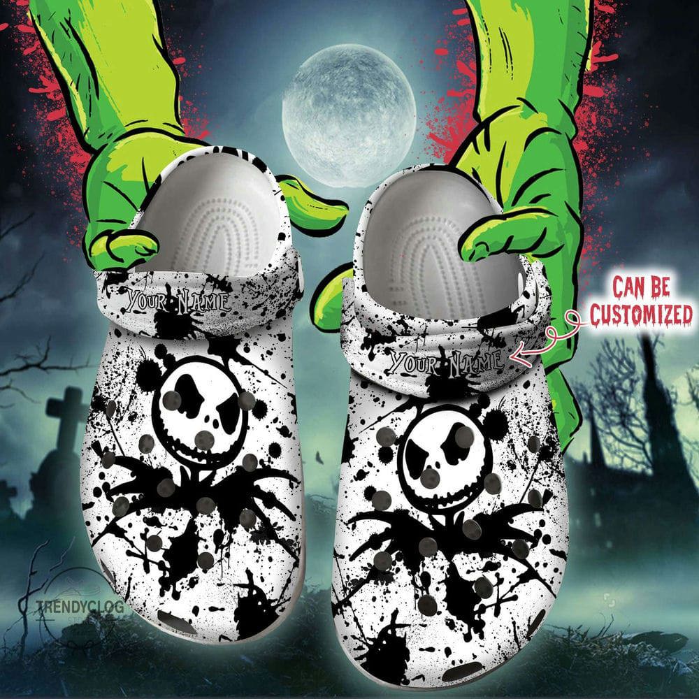 Crocs outfit - halloween crocs personalized halloween jack color splash clogs crocband shoes - 906 Crocs Outfit