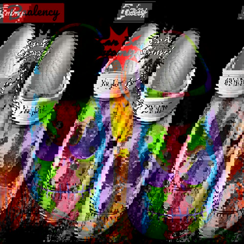 Crocs outfit - halloween crocs personalized jack skellington face purple clogs crocband shoes - 946 Crocs Outfit