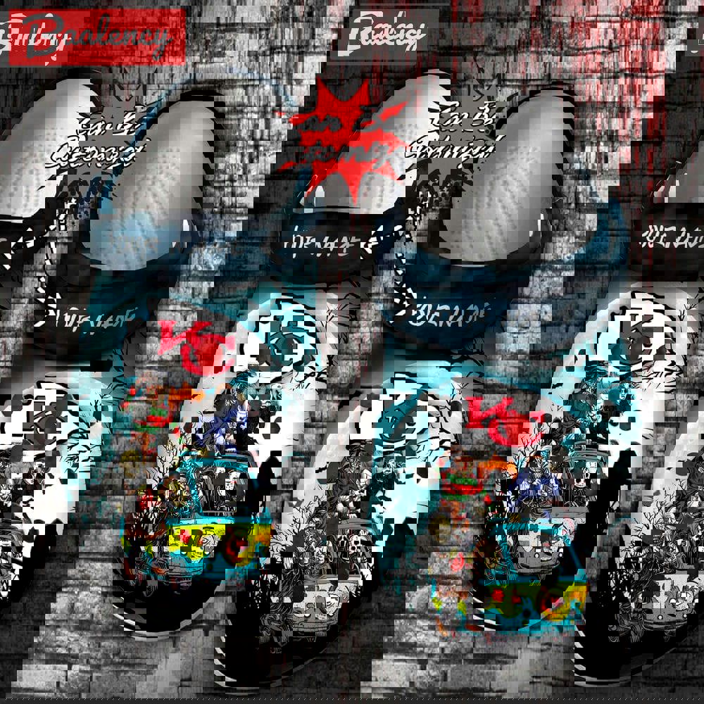 Crocs outfit - halloween crocs personalized kansas city chiefs horror friends van with clown retro scary movie villains clogs crocband shoes - 953 Crocs Outfit