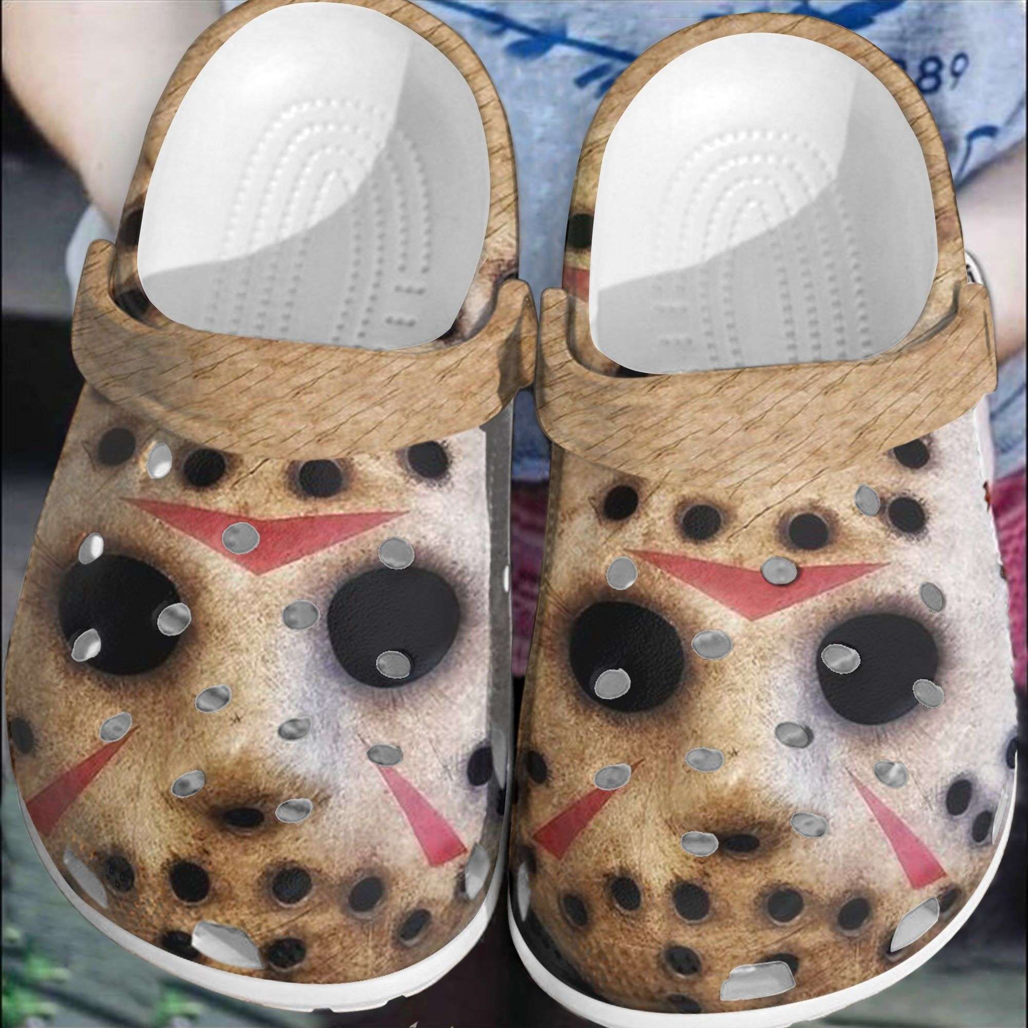 Crocs outfit - halloween halloween jason voorhees mask characters horror movie crocs crocband clogs - 1036 Crocs Outfit