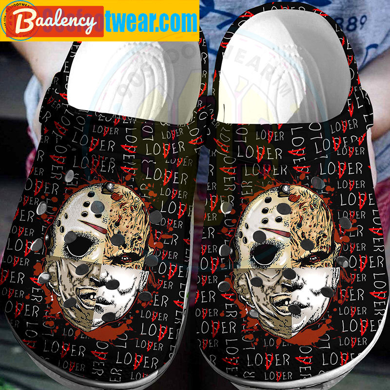 Crocs outfit - halloween movie crocs 4 faces horror movies character classic clogs - 1070 Crocs Outfit