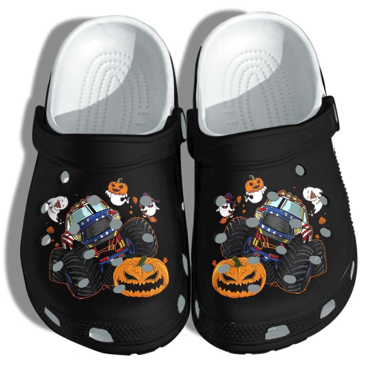 Crocs outfit - halloween pumpkin monsters truck crocs crocband clogs shoes - 1101 Crocs Outfit