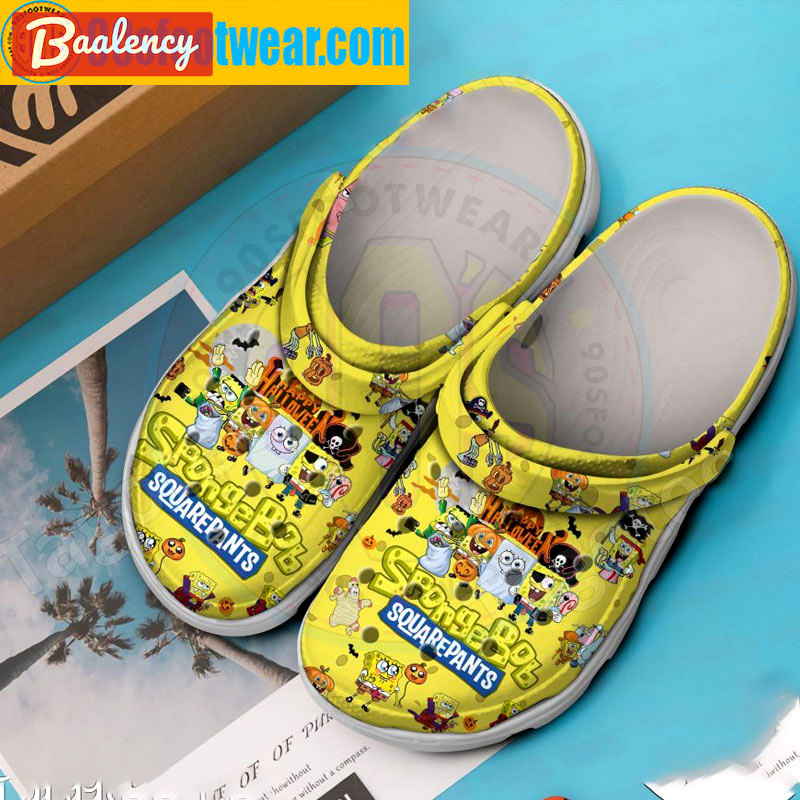 Crocs outfit - happy halloween spongebob crocs – spongebob squarepants clogs - 1125 Crocs Outfit