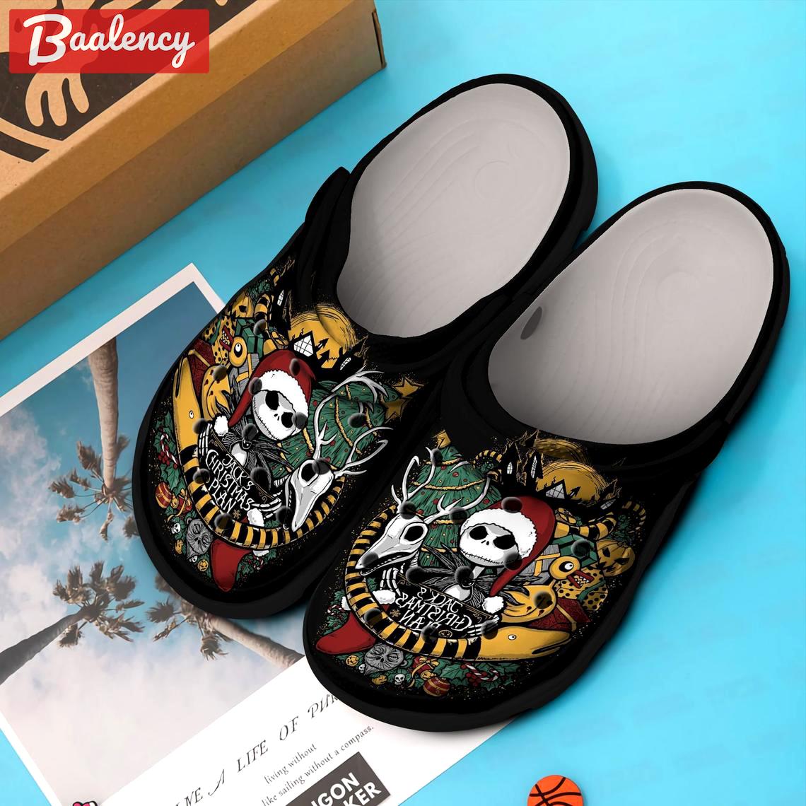 Crocs outfit - jack’s christmas plan jack skellington the nightmare before christmas movie vangogh painting crocband crocs clogs - 1310 Crocs Outfit