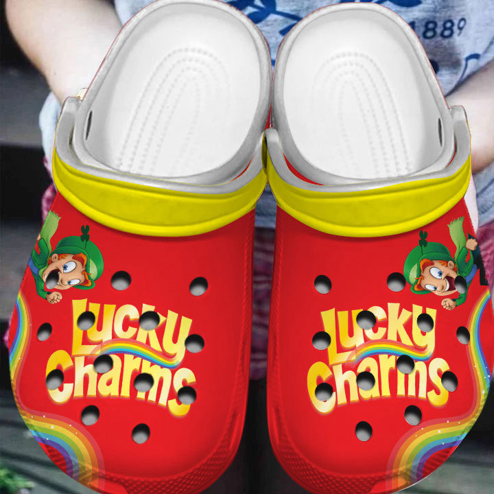 Crocs outfit - leprechaun lucky gold rainbow irish st patricks day crocs clogs crocband shoes - 1354 Crocs Outfit