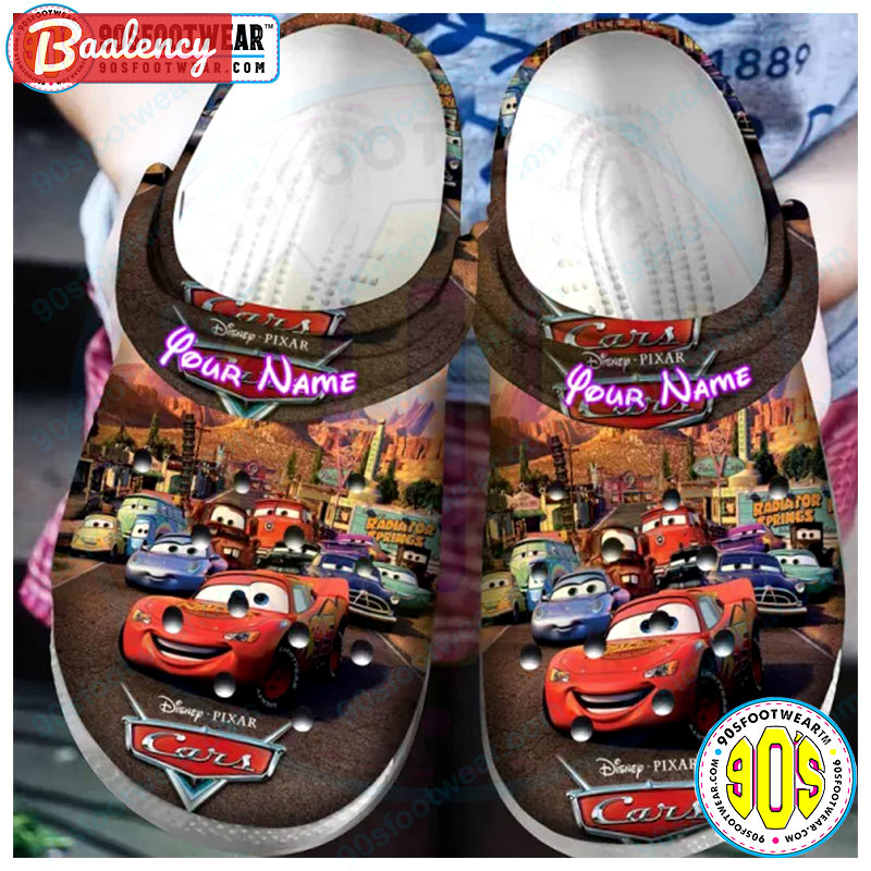 Crocs outfit - lightning mcqueen personalized crocs pixar cars cartoon movie themed clog shoes - 1364 Crocs Outfit